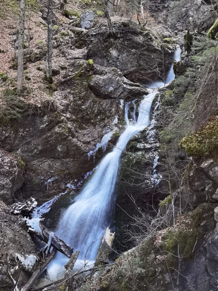 Wasserfall Allgäu in der Reichenbachklamm